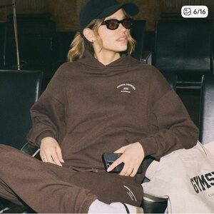 Gymshark Set Dark Brown Phys Ed Hoodie XXL Sweatpants XXL Free 🎁 w/purchase used